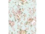Flis tapeta za zid, plava, cvijeće, 8311, Blooming Garden 2, Parato by Cristiana Masi | Ljepilo Gratis