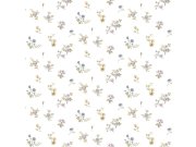 Flis tapeta za zid, plava, cvijeće, 8361, Blooming Garden 2, Parato by Cristiana Masi | Ljepilo Gratis Parato by Cristiana Masi