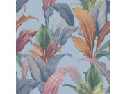 Flis tapeta za zid, plava, lišće, 15516, Botany House, Cristiana Masi by Parato | Ljepilo Gratis