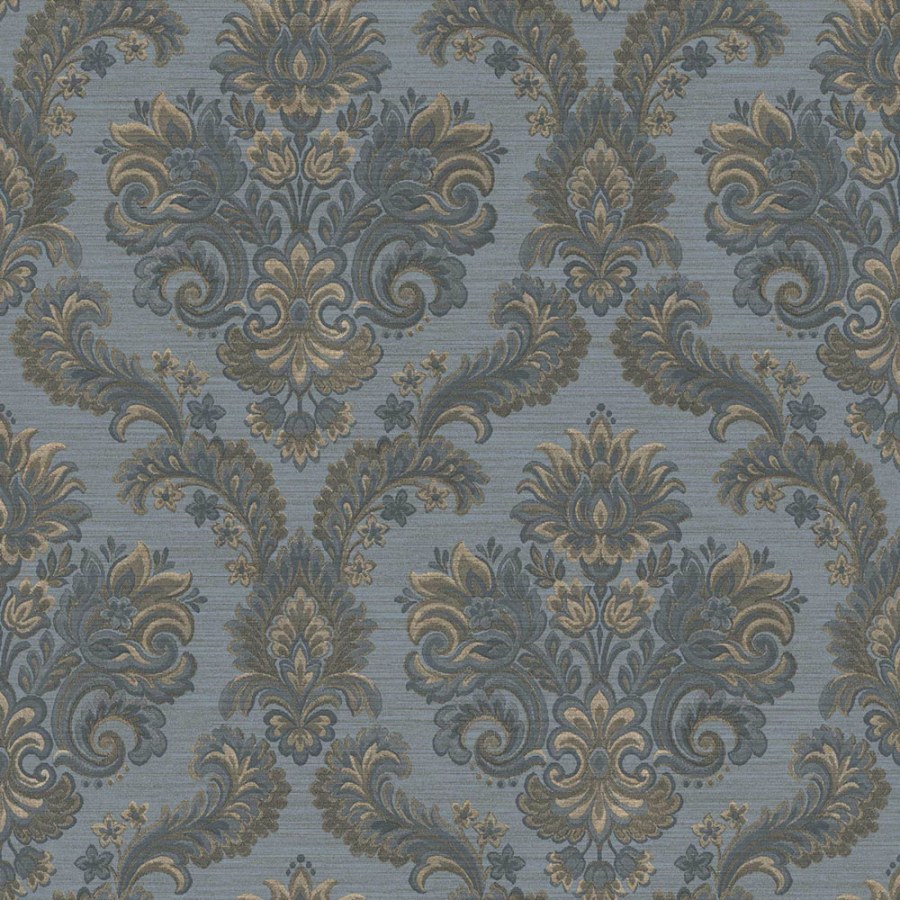 Flis tapeta za zid, plava, dvorska, 35946, Ornamenta, Parato by Cristiana Masi | Ljepilo Gratis