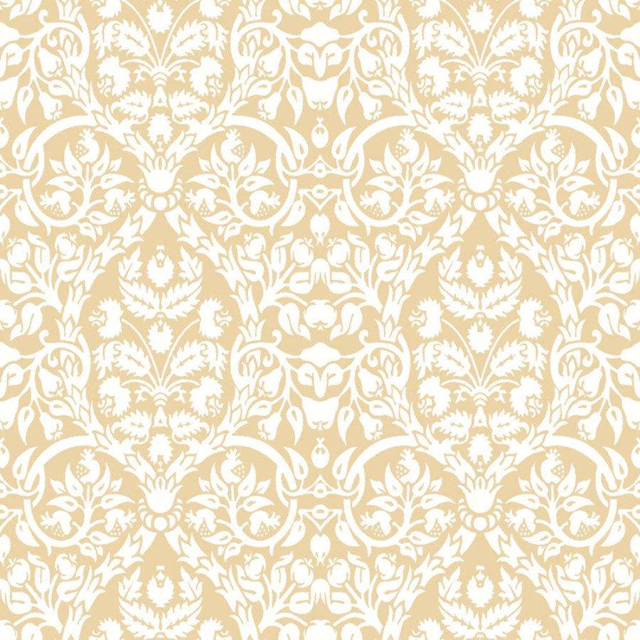 Flis tapeta za zid, oker, ornamenti, 8347, Blooming Garden 2, Parato by Cristiana Masi | Ljepilo Gratis - Parato by Cristiana Masi