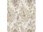 Flis tapeta za zid, ornamenti, sivo-bež, 39011, Arché, Cristiana Masi by Parato | Ljepilo Gratis