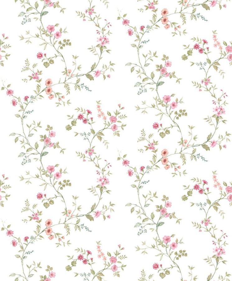 Flis tapeta za zid, ružičasta, cvijeće, 8356, Blooming Garden 2, Parato by Cristiana Masi | Ljepilo Gratis - Parato by Cristiana Masi