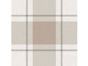 Flis tapeta za zid, sivo-bež, imitacija tkanine, 38401, Top Stripes, Parato by Cristiana Masi | Ljepilo Gratis
