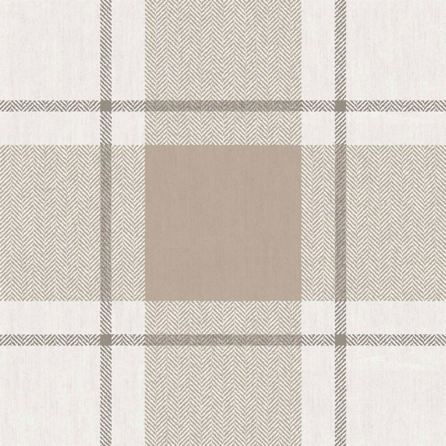 Flis tapeta za zid, sivo-bež, imitacija tkanine, 38401, Top Stripes, Parato by Cristiana Masi | Ljepilo Gratis