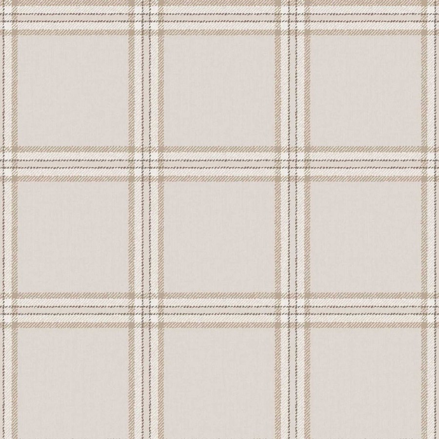 Flis tapeta za zid, sivo-bež, imitacija tkanine, 38411, Top Stripes, Parato by Cristiana Masi | Ljepilo Gratis - Parato by Cristiana Masi
