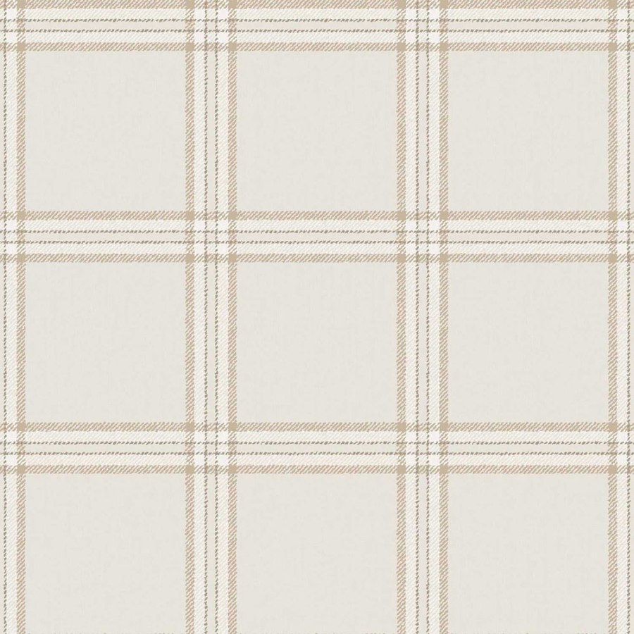Flis tapeta za zid, sivo-bež, imitacija tkanine, 38412, Top Stripes, Parato by Cristiana Masi | Ljepilo Gratis - Parato by Cristiana Masi