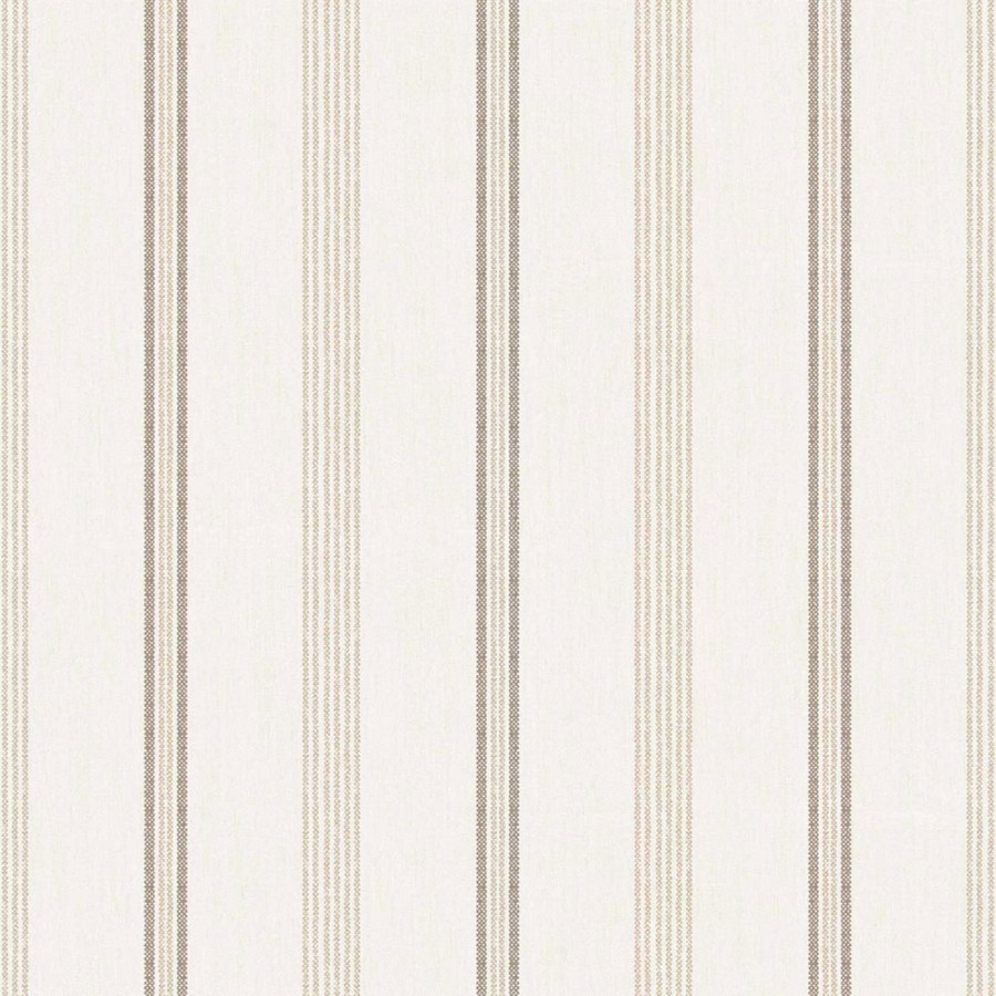 Flis tapeta za zid, sivo-bež, imitacija tkanine, pruge, 38426, Top Stripes, Parato by Cristiana Masi | Ljepilo Gratis