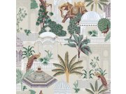 Flis tapeta za zid, sivo-bež, vrt, 15536, Botany House, Cristiana Masi by Parato | Ljepilo Gratis Parato by Cristiana Masi