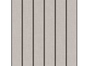 Flis tapeta za zid, sivo-crna, imitacija tkanine, pruge, 38462, Top Stripes, Parato by Cristiana Masi | Ljepilo Gratis Parato by Cristiana Masi