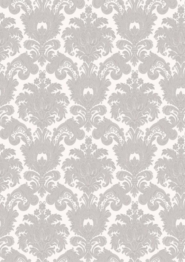 Flis tapeta za zid, sivo-srebrna, dvorski uzorak, 23611, The Best Classic & Elegant, Cristiana Masi by Parato | Ljepilo Gratis