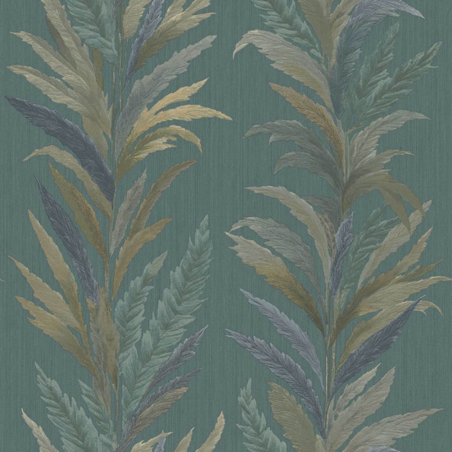 Flis tapeta za zid, zelena, lišće, 35905, Ornamenta, Parato by Cristiana Masi | Ljepilo Gratis
