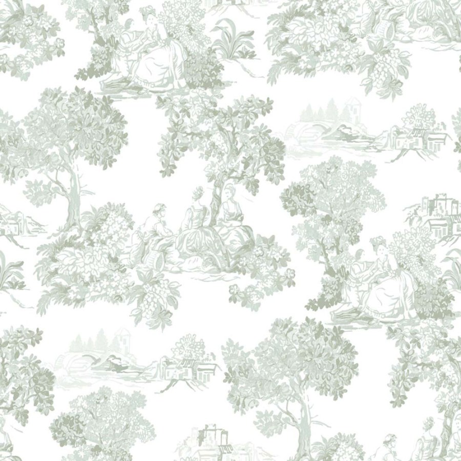 Flis tapeta za zid, zelena, romantična, 8341, Blooming Garden 2, Parato by Cristiana Masi | Ljepilo Gratis