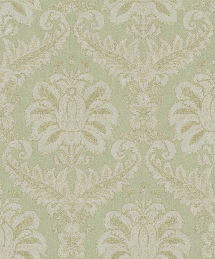 Flis tapeta za zid, zelena, dvorska, 35935, Ornamenta, Parato by Cristiana Masi | Ljepilo Gratis
