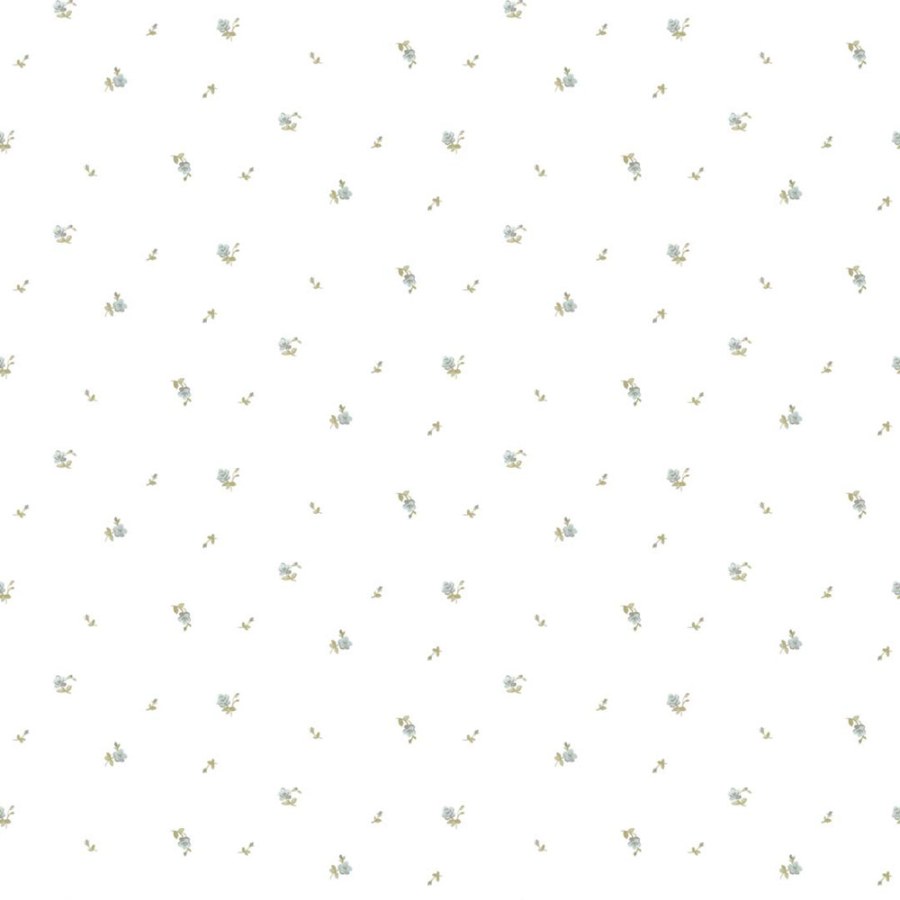 Flis tapeta za zid, zeleno-plava, cvijeće, 8375, Blooming Garden 2, Parato by Cristiana Masi | Ljepilo Gratis