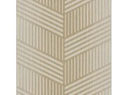 Zlatno-bež flis tapeta za zid, geometrijski uzorak, 24482, Textum, Cristiana Masi by Parato | Ljepilo Gratis Parato by Cristiana Masi