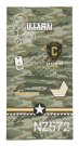 DETEXPOL Ručnik Army Pamuk - Frotir, 70/140 cm