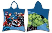 JERRY FABRICS Pončo Avengers Hero Pamuk - Frotir, 50/115 cm
