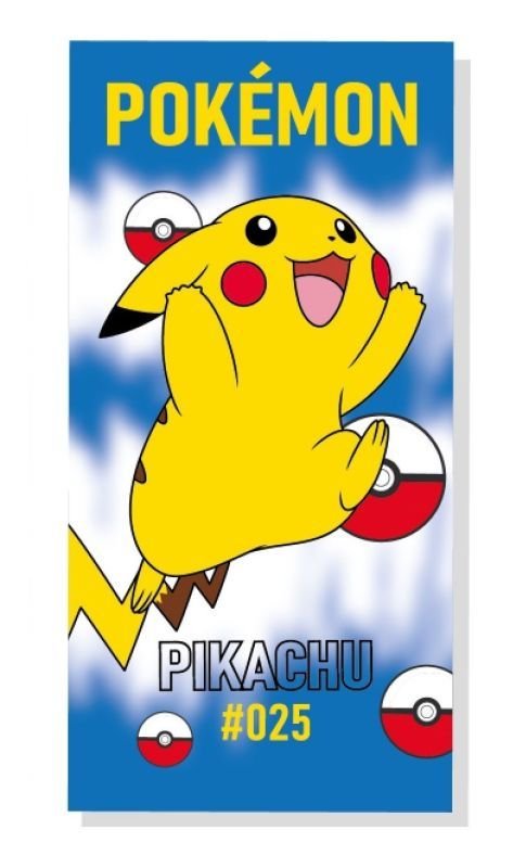 FARO Ručnik Pokémon Pikachu  Pamuk - Frotir, 70/140 cm