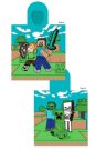 FARO Minecraft pončo Pamuk - Frotir, 50/110 cm