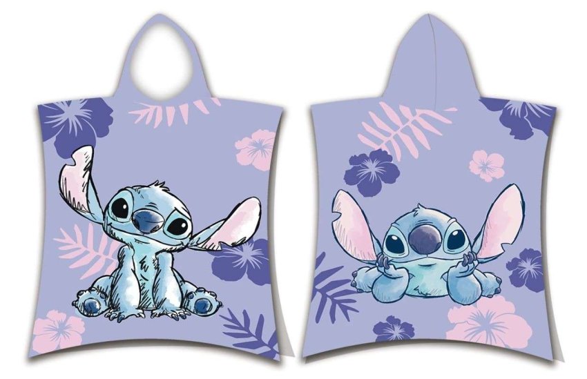 JERRY FABRICS Pončo Lilo and Stitch Pamuk - Frotir, 50/115 cm JERRY FABRICS Pončo Lilo and Stitch Pamuk - Frotir, 50/115 cm