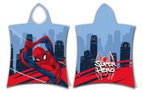 JERRY FABRICS Pončo Spiderman Super Hero Pamuk - Frotir, 50/115 cm