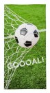DETEXPOL Ručnik Nogomet gol Pamuk - Frotir, 70/140 cm Oušky, ručnici, pončo - **plážové osušky** → **plažne ručnike**