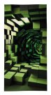 DETEXPOL Ručnik Tunel 3D Pamuk - Frotir, 70/140 cm