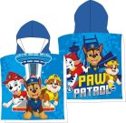 FARO Pončo Paw Patrol plava Pamuk - Frotir, 55/110 cm