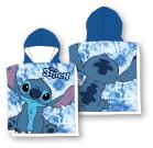 FARO Pončo Lilo i Stitch plava mikro Poliester - mikrovlakno, 50/100 Oušky, ručnici, pončo - **ponča**