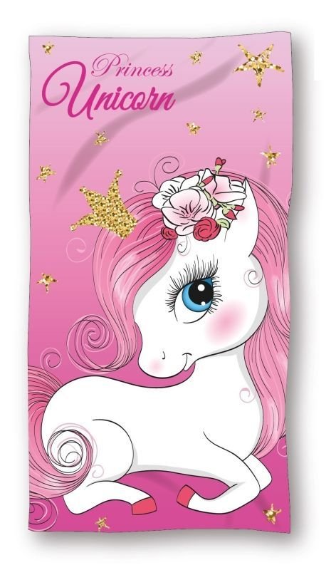 FARO Ručnik Jednorog Princess  Bavlna - Frotir, 70/140 cm