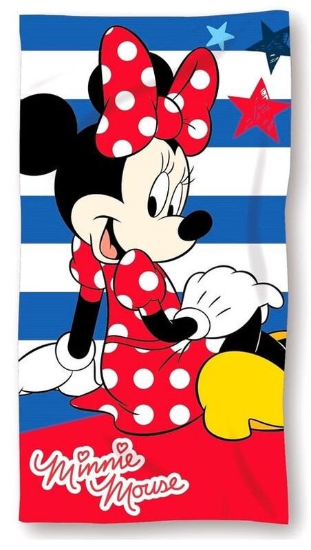 FARO Ručnik Micro Minnie zvjezdice  Poliester, 70/140 cm