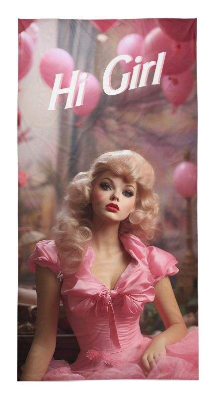 DETEXPOL Ručnik Hi Girl  Pamuk - Frotir, 70/140 cm