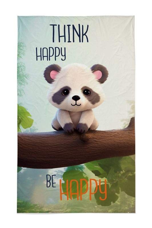 DETEXPOL Dječji ručnik Panda Pamuk - Frotir, 50/30 cm - Dječji ručnici 50×30 cm
