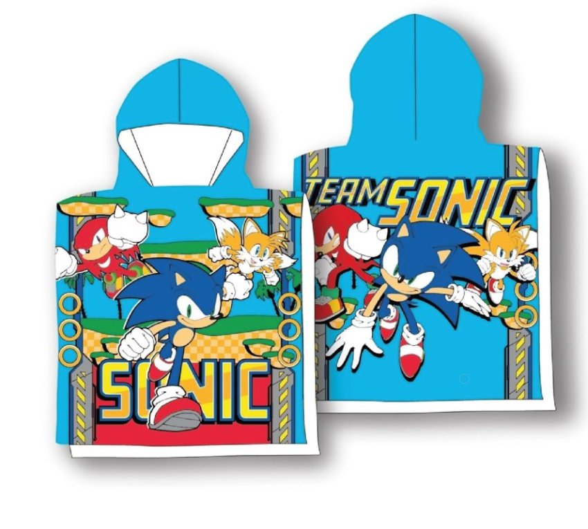 FARO Pončo Sonic team  Pamuk - Frotir, 55/110 cm