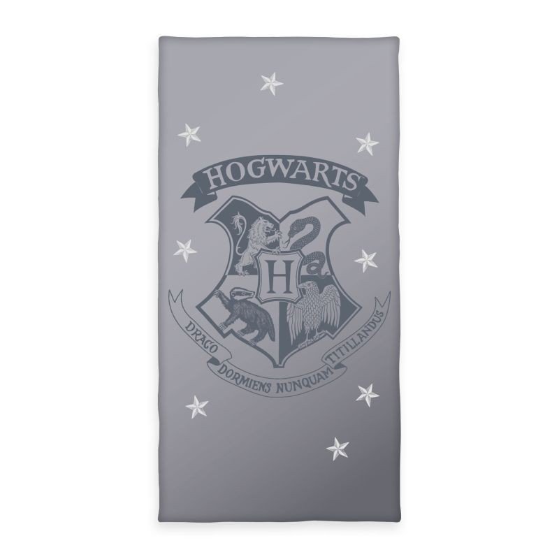 HERDING Ručnik Harry Potter Mystical Grey Pamuk - Frotir, 70/140 cm - **plážové osušky** → **plažne ručnike**