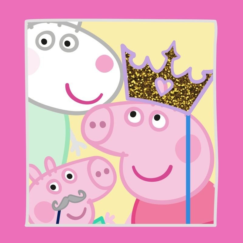FARO Magični ručnik Peppa Pig pink  Pamuk - Frotir, 30/30 cm