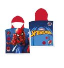 FARO Pončo Spiderman plava micro Poliester - mikrovlakno, 50/100