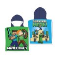 FARO Pončo Minecraft micro Poliester - mikrovlakno, 50/100