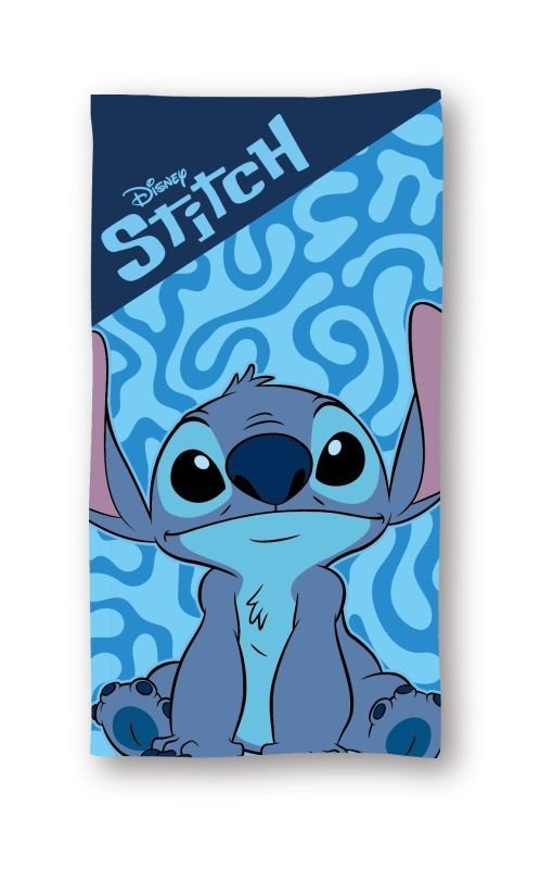FARO Ručnik Lilo i Stitch plavi  Bavlna - Frotir, 70/140 cm