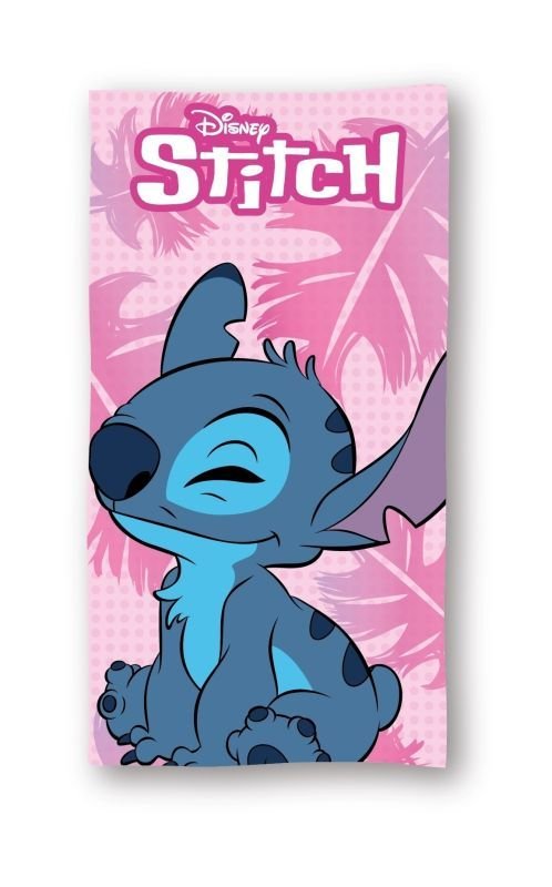 FARO Ručnik Lilo i Stitch roza  Pamuk - Frotir, 70/140 cm