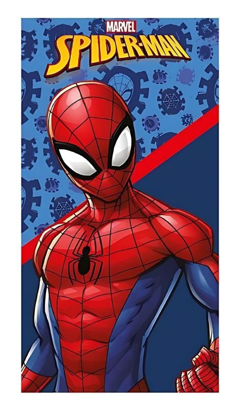 FARO Ručnik Spiderman portret Pamuk - Frotir, 70/140 cm - **plážové osušky** → **plažne ručnike**