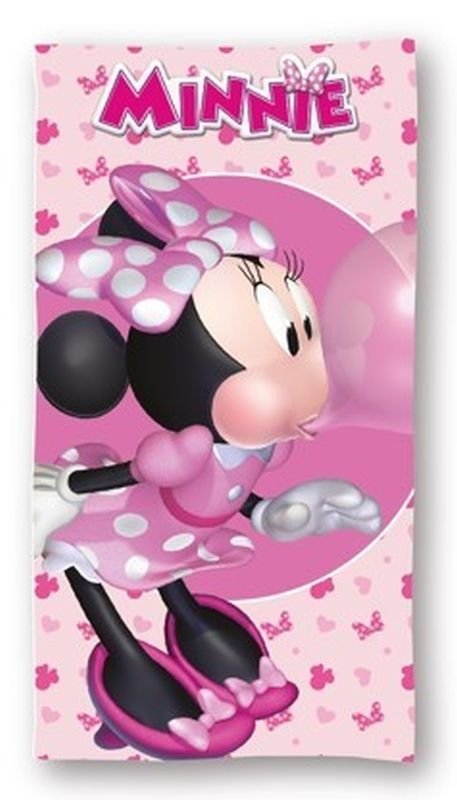 FARO Ručnik Micro Minnie mašličke  Poliester, 70/140 cm