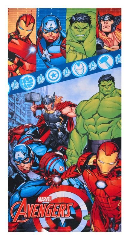 FARO Ručnik Micro Avengers Hero Polyester, 70/140 cm