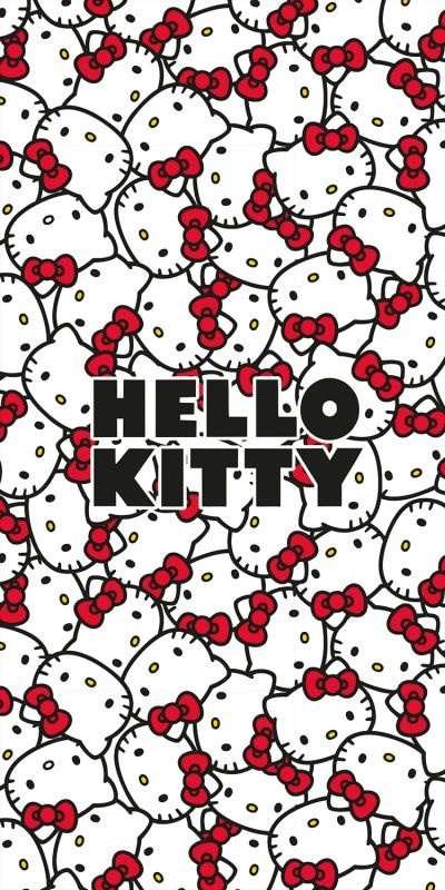 JERRY FABRICS Ručnik Hello Kitty  Pamuk - Frotir, 70/140 cm