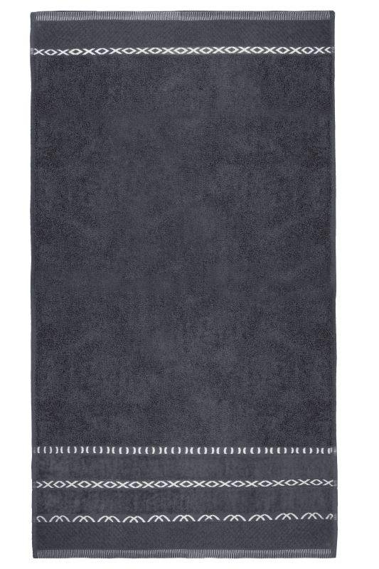 Oušky, ručnici, pončo - Jednobojne ručnike 50×90 cm - DETEXPOL Frotir ručnik GINO grafitna Pamuk 550g, 50/90 cm DETEXPOL Frotir ručnik GINO grafitna Pamuk 550g, 50/90 cm - Jednobojne ručnike 50×90 cm