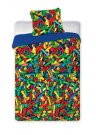 FARO Posteljina Kocke Colorful Pamuk, 140/200, 70/90 cm Posteljina nelicencijska