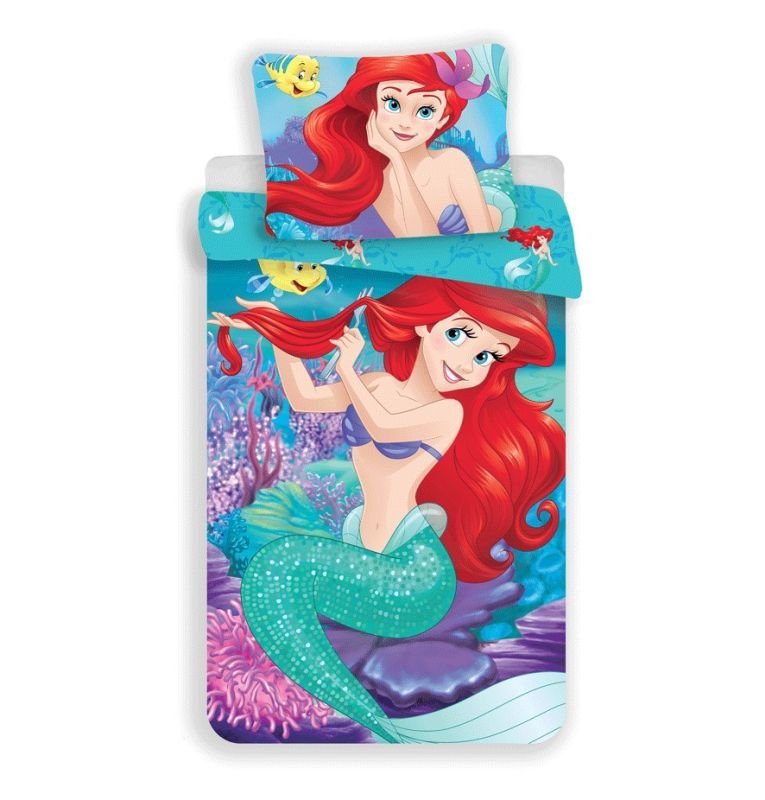 Posteljina sa licencijom - JERRY FABRICS Posteljina Ariel 03 Pamuk, 140/200, 70/90 cm JERRY FABRICS Posteljina Ariel 03 Pamuk, 140/200, 70/90 cm - Posteljina sa licencijom