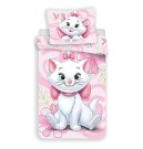 JERRY FABRICS Posteljina Kočička Marie Pink 03 Pamuk, 140/200, 70/90 cm
