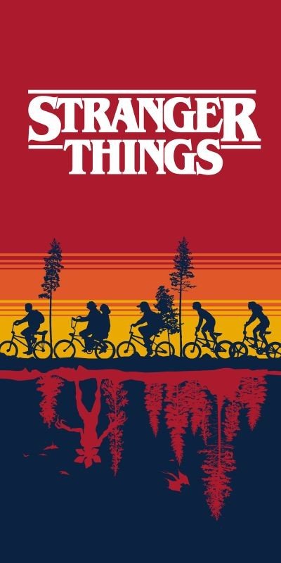 JERRY FABRICS Ručnik Stranger Things  Pamuk - Frotir, 70/140 cm